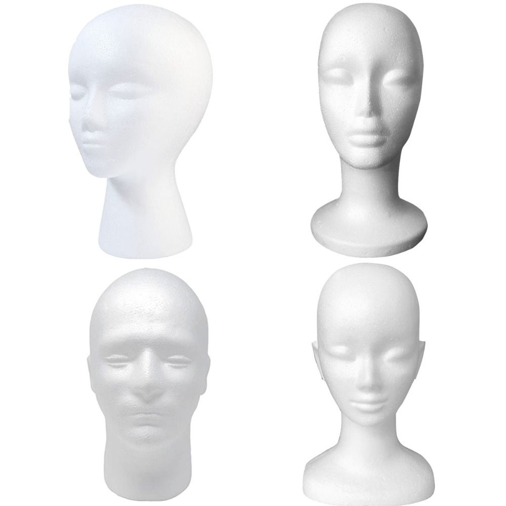 Cosplay Prop Foam - Nieuw dummy vrouwenhoofdmodel van piepschuim, mannequinhoofd,