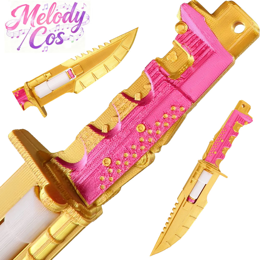 Cosplay Prop Knife - Fantasiegame Cosplay V Plastic Legering Mes