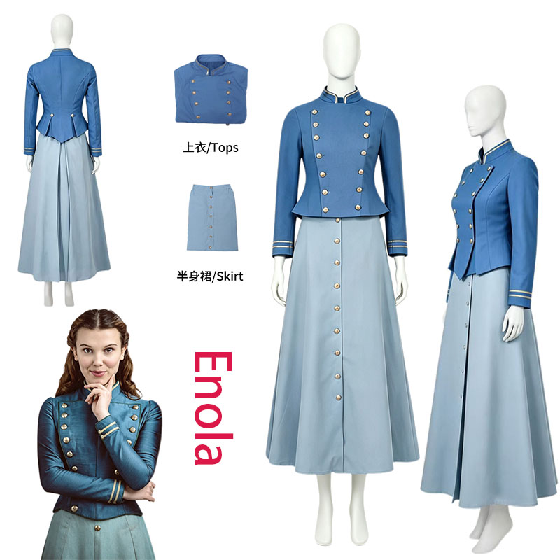 Prop Para Cosplay - WHH Movie Enola Cosplay Kostuum Holmes