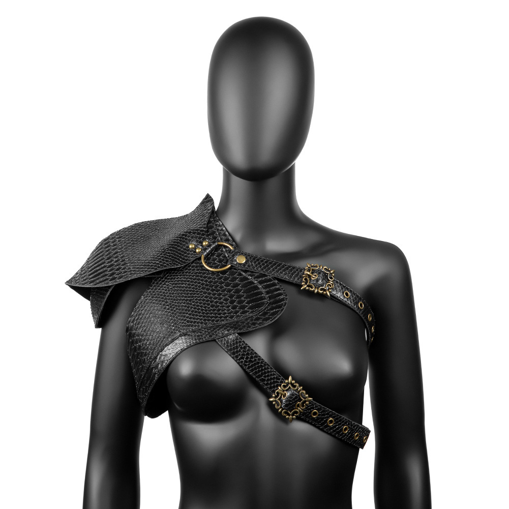Steampunk lederen punk harnas  - Cosplay Props recensie en prijs