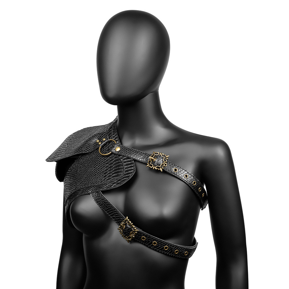 Steampunk lederen punk harnas  - Cosplay Props recensie en prijs