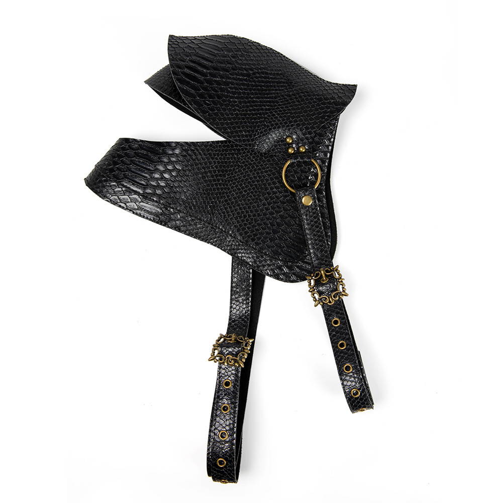 Steampunk lederen punk harnas  - Cosplay Props recensie en prijs