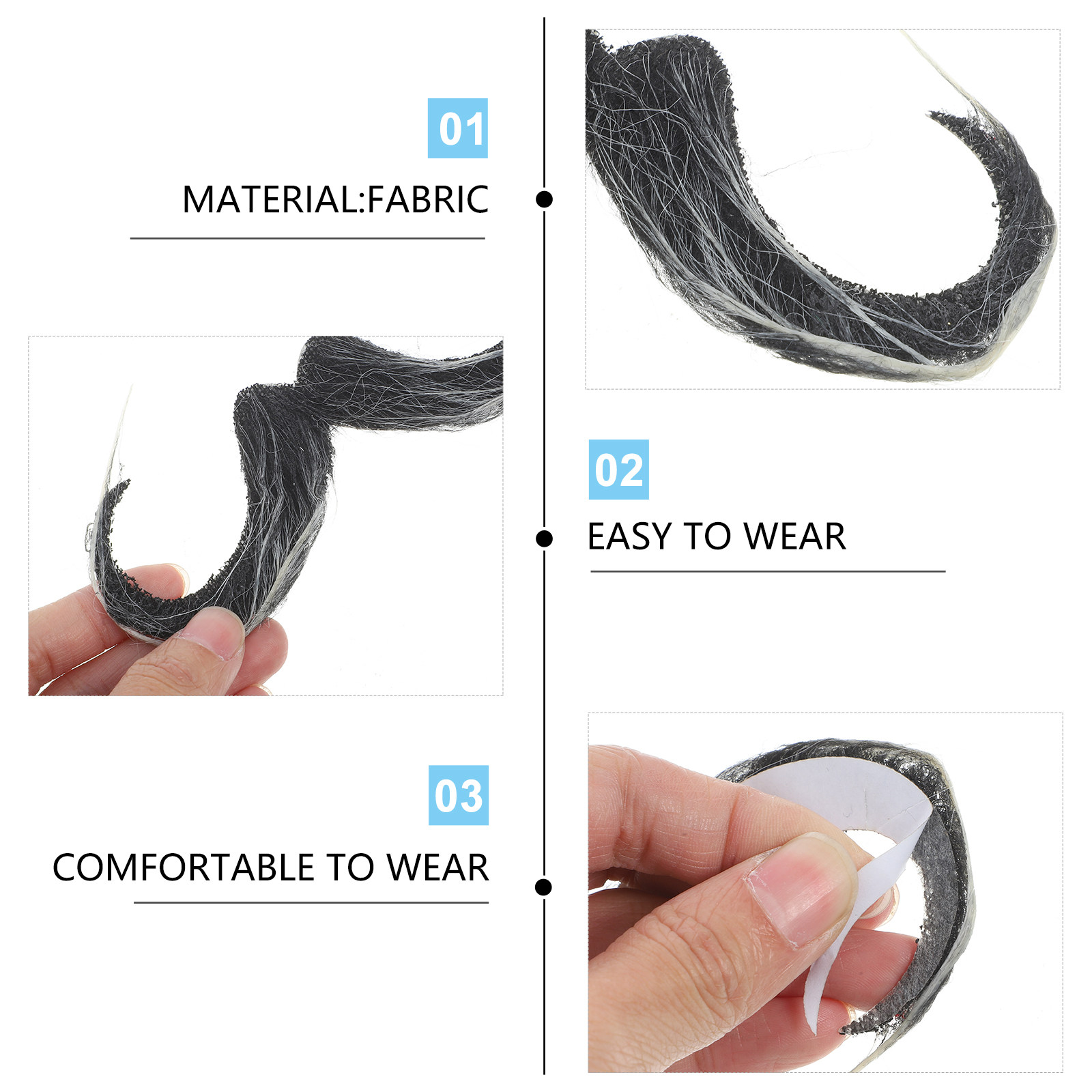 Realistische nepbaard, levense - Cosplay Material For Prop recensie en prijs