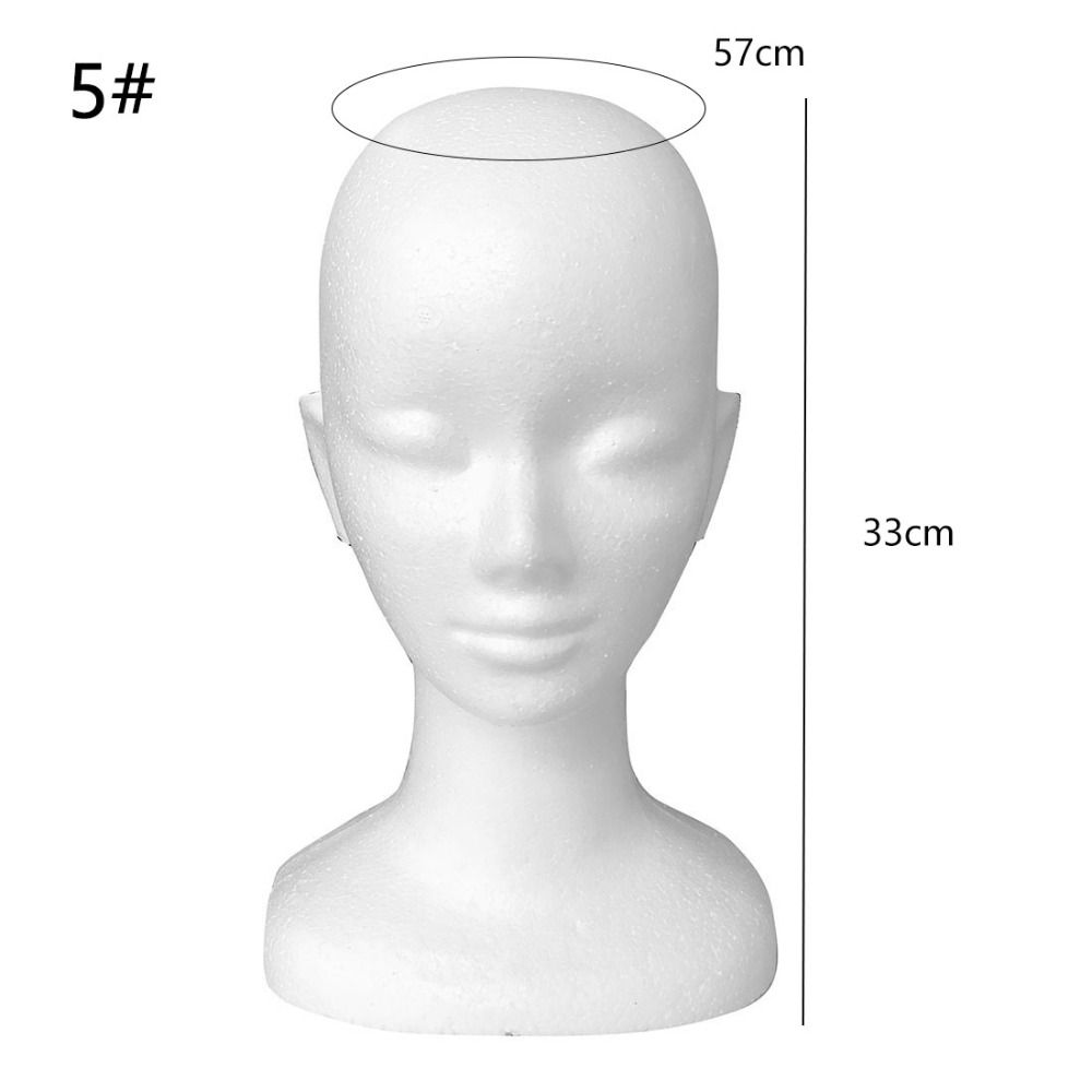 Nieuw dummy vrouwenhoofdmodel  - Cosplay Prop Foam recensie en prijs