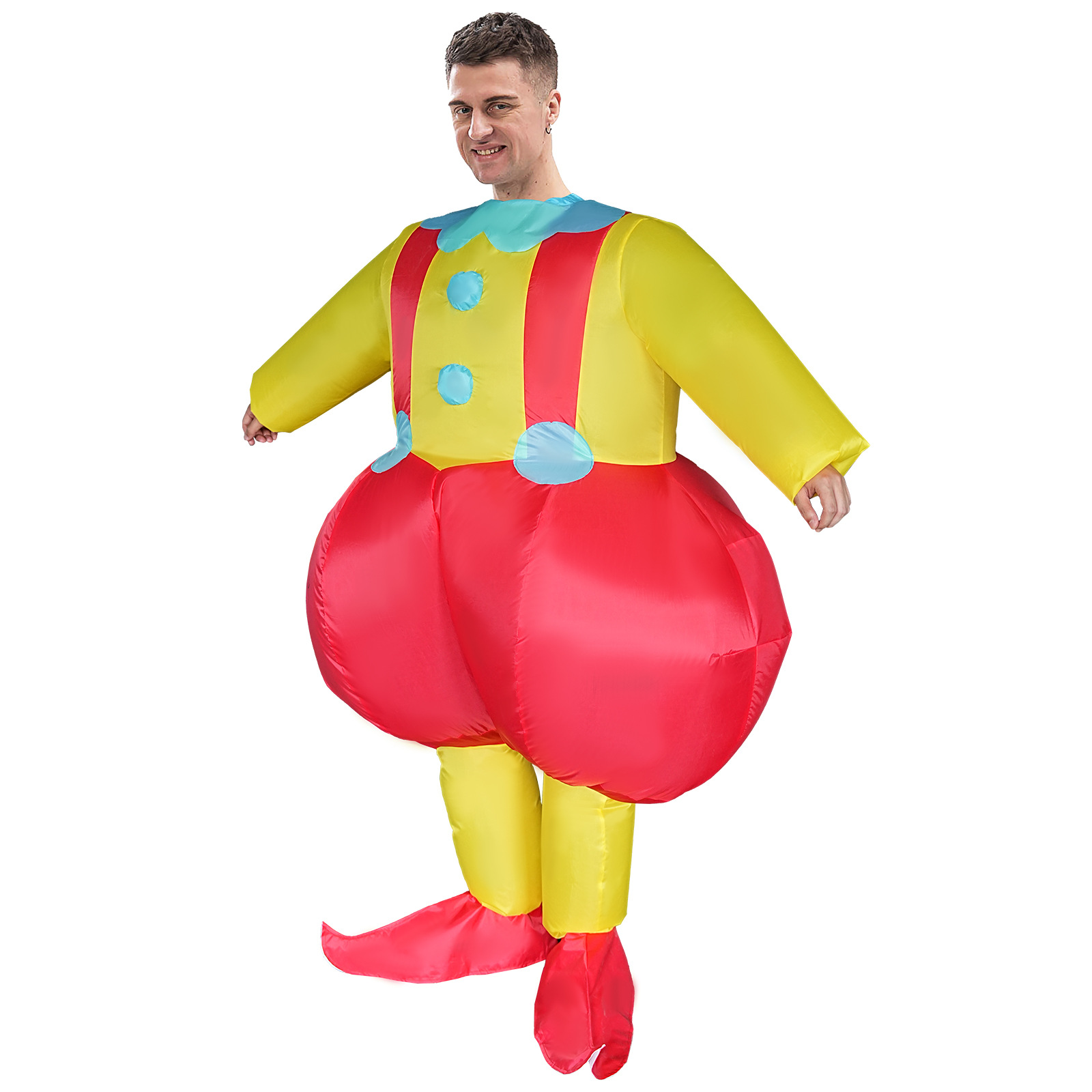 Grote Clownkostuums opblaasbaa - Cosplay Props recensie en prijs