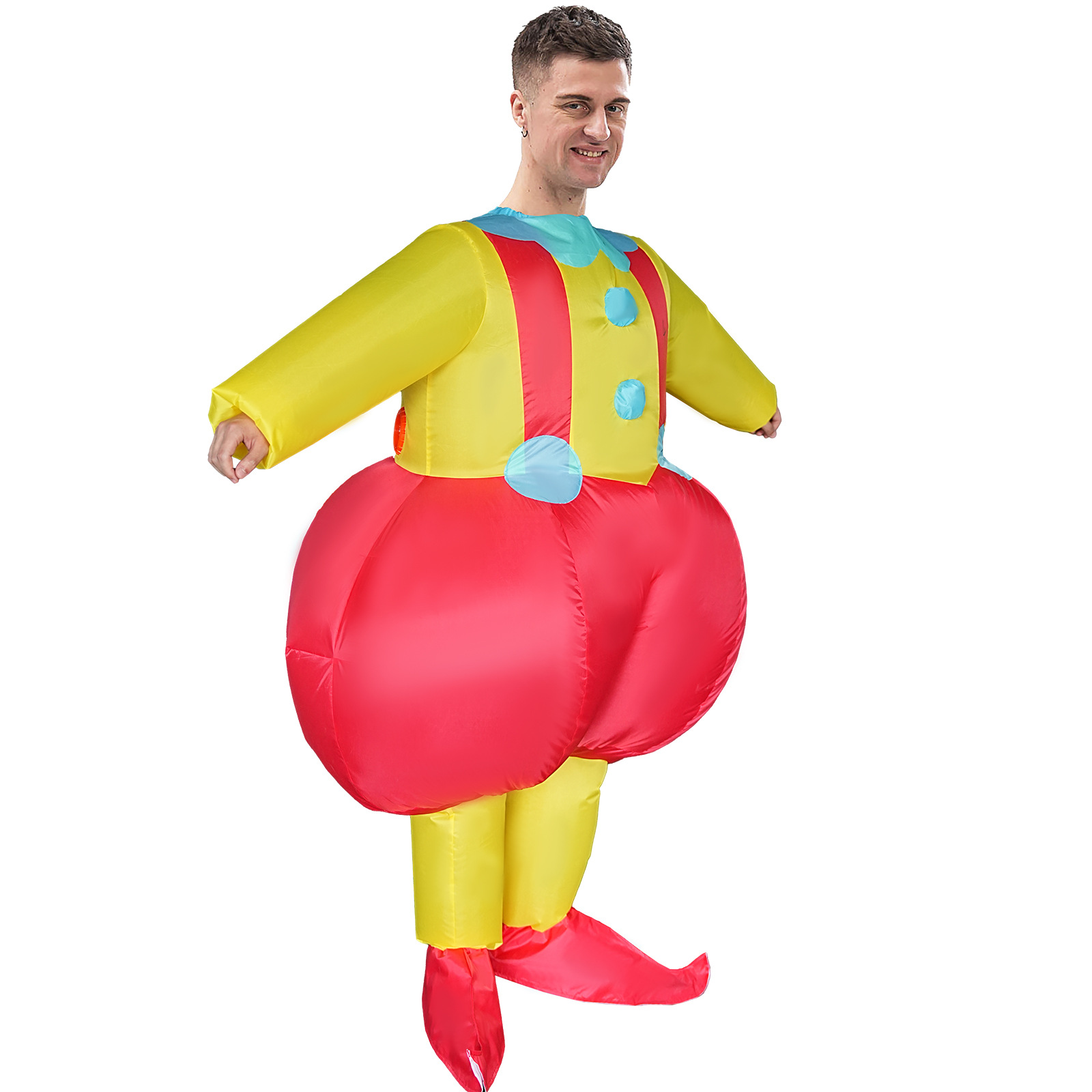 Grote Clownkostuums opblaasbaa - Cosplay Props recensie en prijs