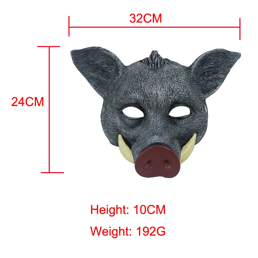 3D realistisch masker van een  - Cosplay Prop Foam recensie en prijs