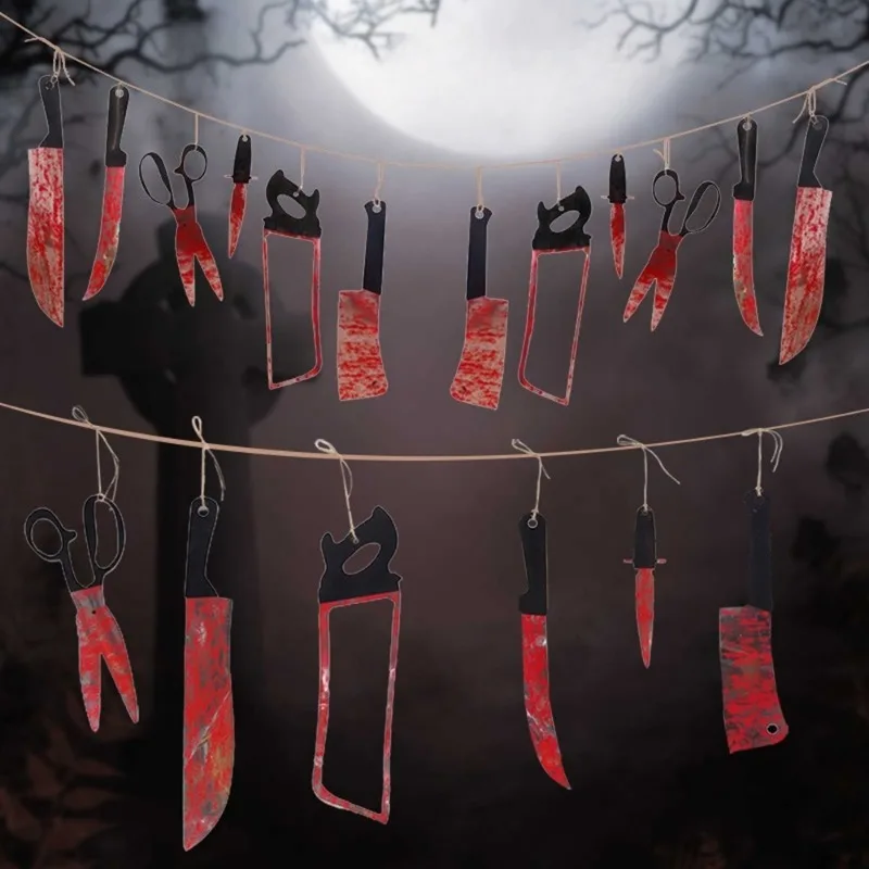 1-10Sets Halloween Bloedmes St - Cosplay Prop Knife recensie en prijs